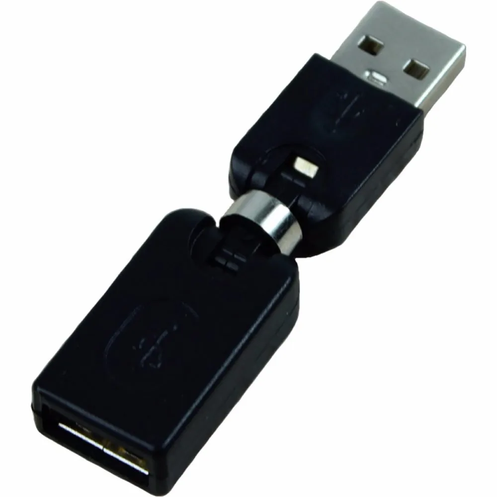 USB 2,0 мужчина к USB Женский 360 градусов угол поворота удлинитель адаптер