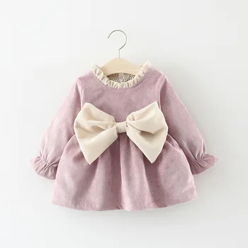 

Spring autumn striped velvetbaby Girls Dress Costume For Kids Party Dresses For Girls Clothes Toddler Princess Dress Children
