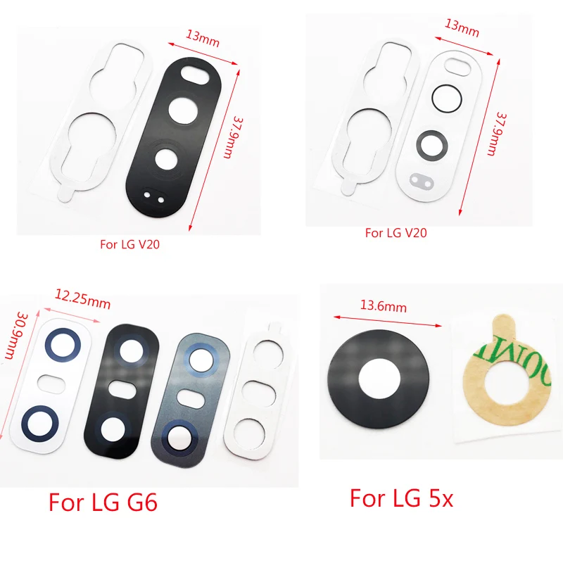 2 шт./лот Новинка для LG G5 G6 V20 Google Nexu 5 D820 D821 5X задняя камера объектив стеклянная