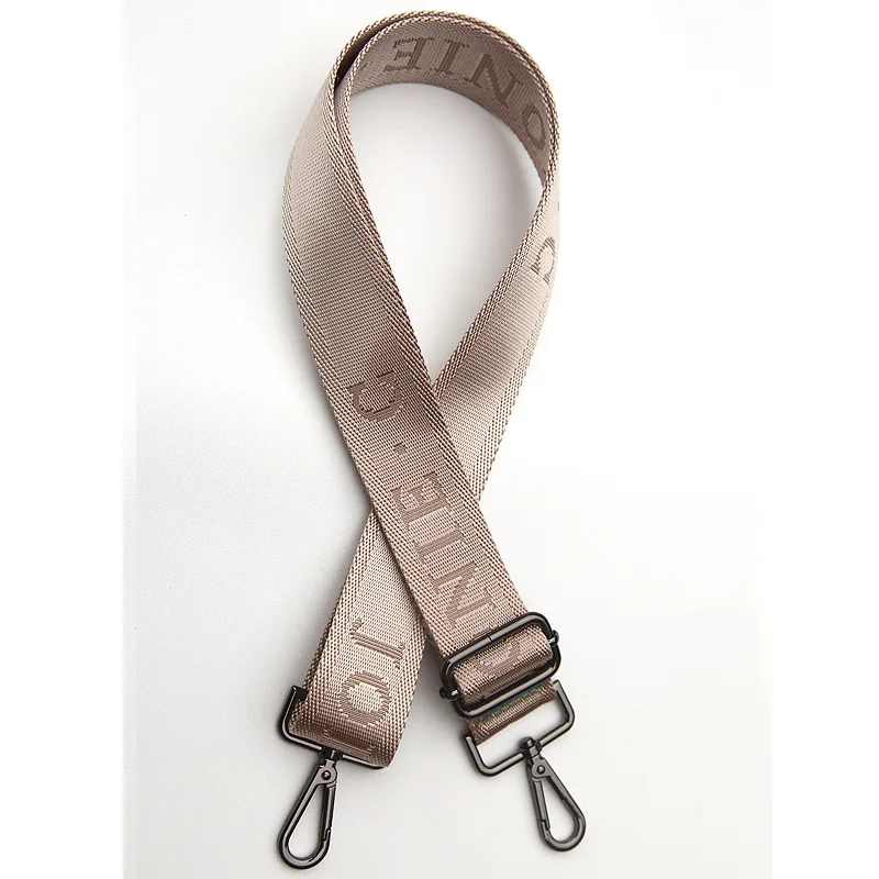 Women Bag Straps Handles Wide Colorful Crossbody Shoulder Bag Strap Replacement Strap Accessory Adjustable Nylon Belt KZ151325