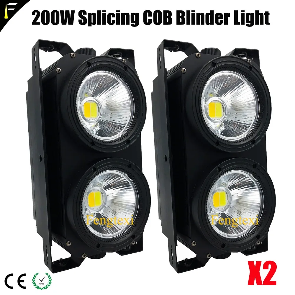 

Fengtexi Lighting Installation Show Plaza Light Stage Blinder Auditoria Light WW&CW 2in1 COB Lamp 200w Spliced Type For Stage