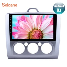 Seicane 9 «2DIN Android 8,1 автомобильный Радио мультимедийный плеер для Ford Focus 2 Exi MT 2004-2007 2008 2009 2010 2011 gps навигация