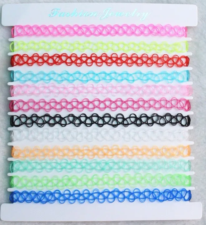 Tattoo rainbow chokers Necklace88