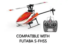 K110 RTF RC Helikopter 6CH 3D 6G Sistem Motor Brushless Drone BNF Helikopter Remote Control dengan Pemancar remote control mainan