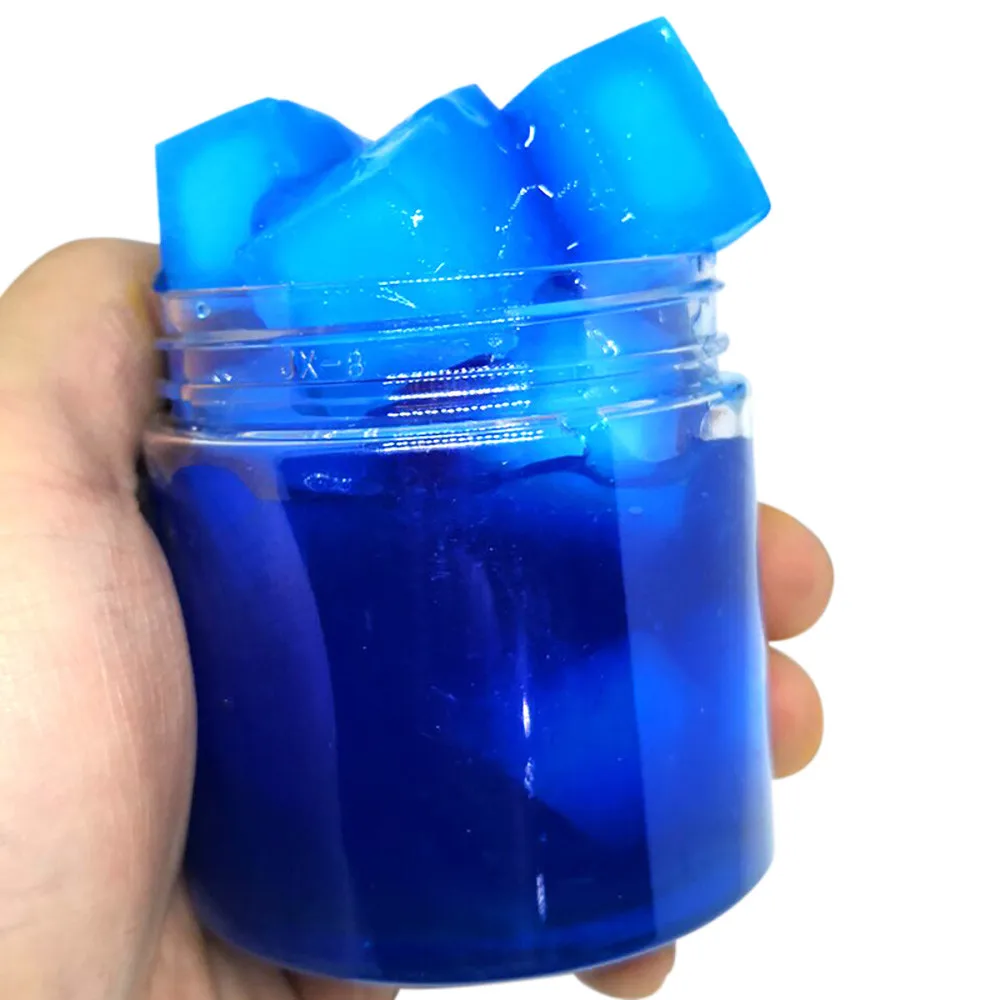 100 мл мягкое фруктовое Candy Slime пушистый пенный гель ароматизированный смешивающий облако Слим легкая грязь Веселая глина мягкие игрушки для детей AP04f