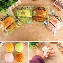 Kuutti Мягкий 13 см Ананасовый хлеб мягкий Jumbo медленно поднимающийся мягкий булочка из дыни Squishies большая оригинальная упаковка ароматизированный мягкий