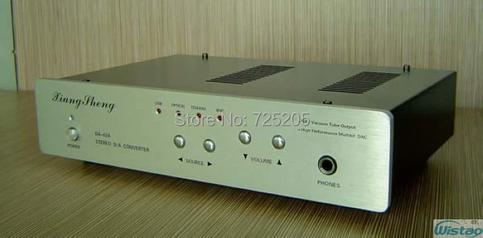 HIFI Tube Digital Analog Converter DAC Headphone Amplifier 6N3 Support BNC Coaxial Fiber Optic AMP Audio USB Black Silver Panel HIFI Tube Digital Analog Converter DAC Headphone Amplifier 6N3 Support BNC Coaxial Fiber Optic AMP Audio USB Black Silver Panel