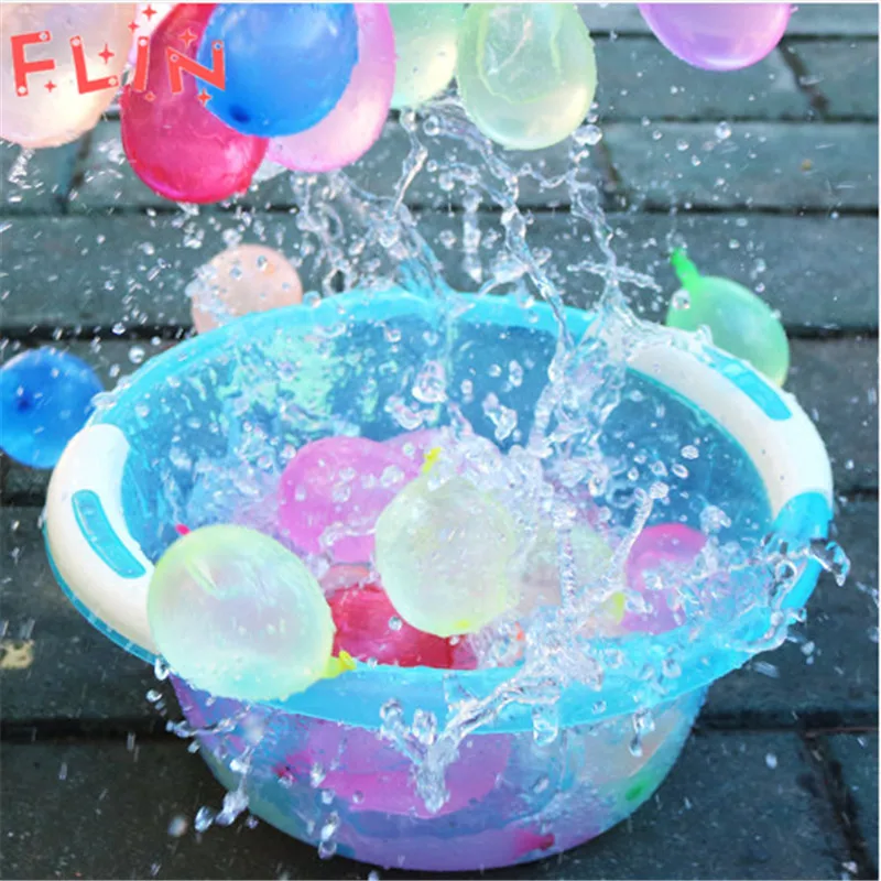 

111pcs Multicolor Latex Water Bombs Filling Magic Balloon Children Water War Game Kids Summer Outdoor Beach Toy Event Party