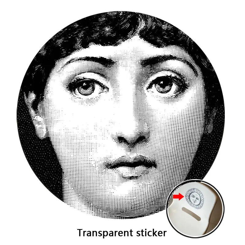 NO.29-56 дизайнер Fornasetti обои такие же, как прозрачные наклейки для украшения гостиной 1 шт - Цвет: 34