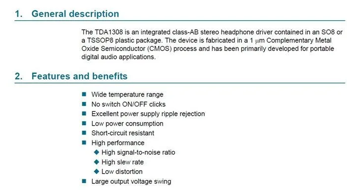 CJMCU-1308 класс AB стерео наушники Драйвер аудио модуль TDA1308