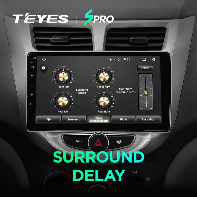 Top TEYES SPRO Car Radio Multimedia no 2 din android  8,1 8.1 Video Player Navigation GPS For solaris Hyundai 1 2 Accent Verna sedan 4