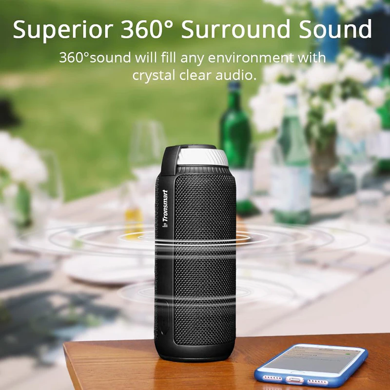  Tronsmart Element T6 Bluetooth 4.1 Portable Speaker Wireless Soundbar Audio Receiver Mini Speakers 