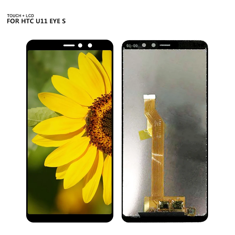 

For HTC Ocean Harmony U11 EYEs LCD Display Touch Screen Digitizer Panel Assembly Replacement Parts For 6.0" HTC U11 EYEs LCD