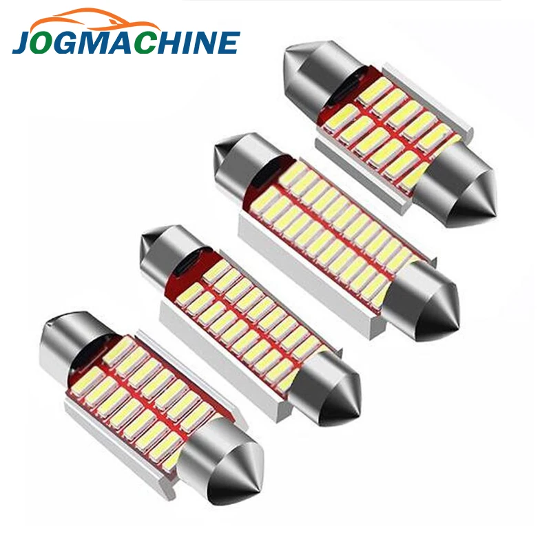 Гирлянда 31 мм 36 мм 39 мм 42 мм светодиодный светильник C5W C10W супер яркий 4014 SMD Canbus без ошибок авто Интерьер Doom лампа автомобильный Стайлинг светильник