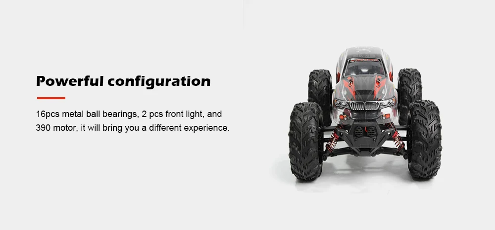 S610 2,4 ГГц 1:16 масштаб 4WD внедорожный автомобиль с передним светом 36 км/ч высокий гоночный скоростной автомобиль дистанционное управление машины-внедорожники игрушки подарки
