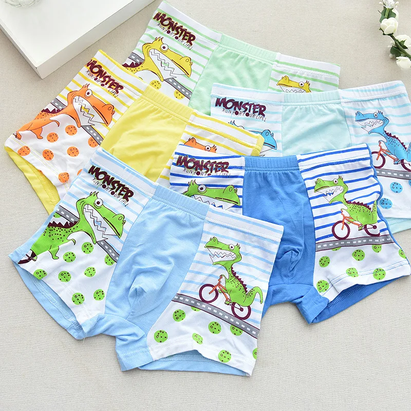Children's Cartoon Underwears Boy dinosaur Modal Boy Panties Kids Short