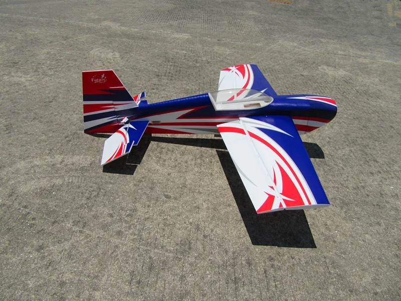 Future PP Material Foam Plane RC 3D Airplane 38" 965mm Wingspan 15E Slick540 Slick F3D Airplane KIT or PNP Set 02A 02B Color 6