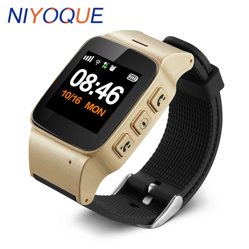 

D99 Plus Smart Watch Elderly kidsSmart Watch Phone SOS Anti-lost Gps+Wifi Tracking Watch for iphone Android phones Old Men Women