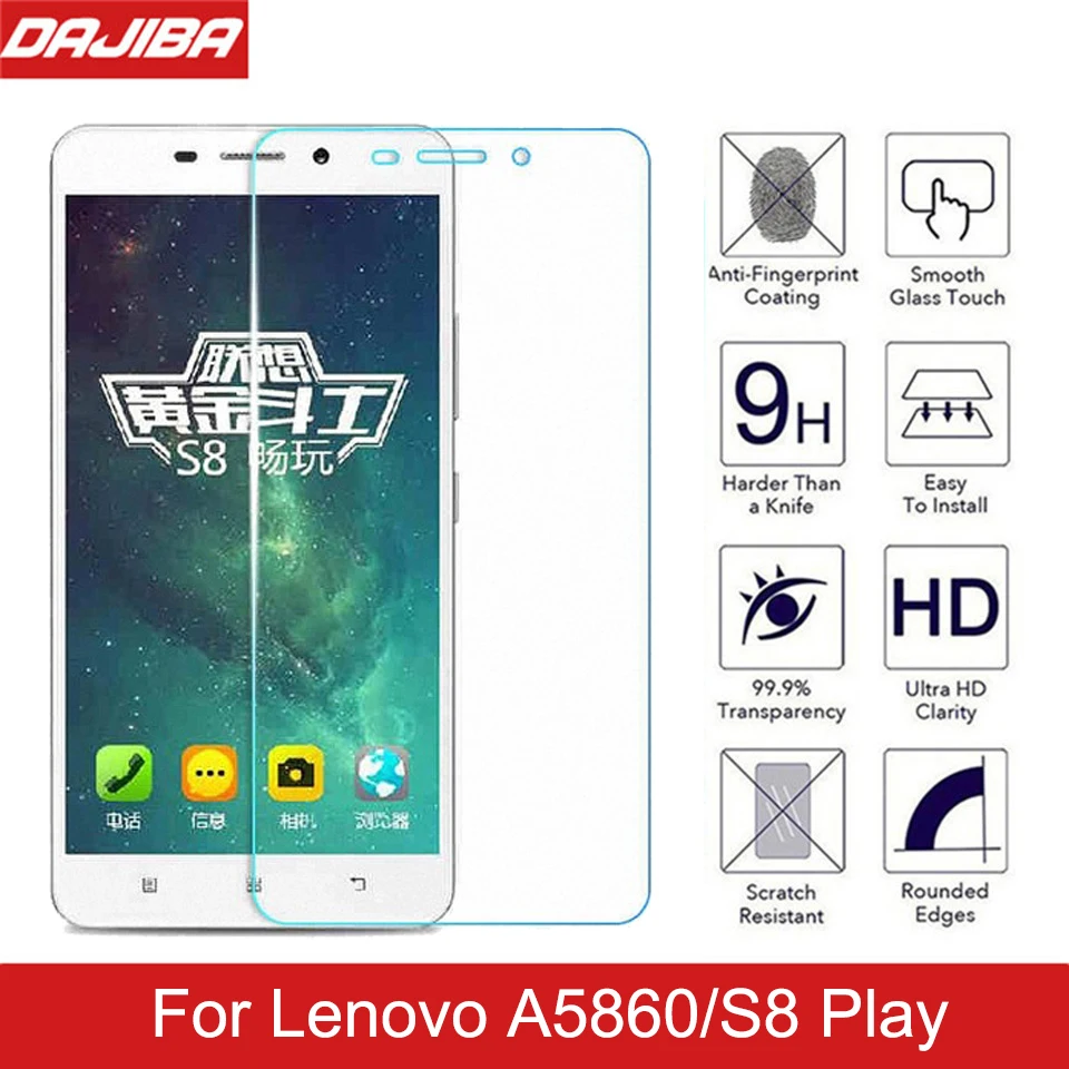 

9H Tempered Glass for Lenovo S8 Play A5600 A5860 A5890 A5500 5.5" Screen Protector Guard for Lenovo A5600 Glass Protective Film