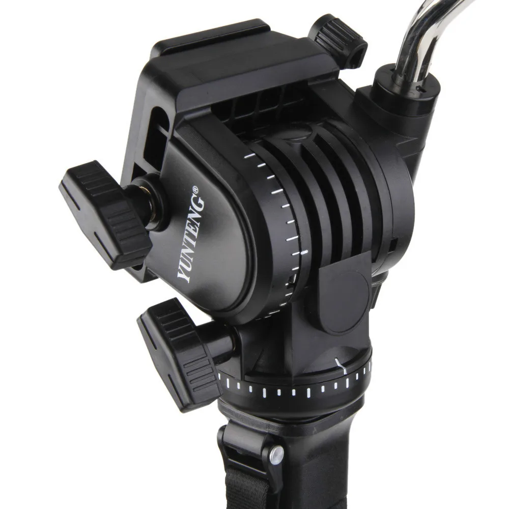 Монопод для камеры Yunteng 288 держатель монопода и панорамная головка Canon Nikon Sony VCT