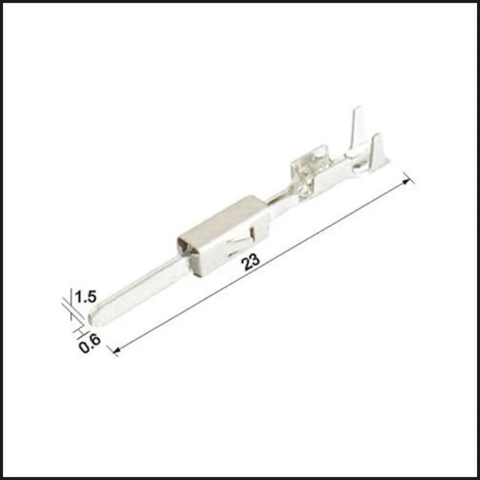 

Male connector female wire connector connector tyco terminal Plugs socket Fuse box Wire harness Soft Jacket DJ611-E1.5X0.6A