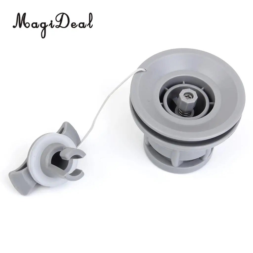 MagiDeal MagiDeal Air Valve Inflatable Boat Tender Raft Dinghy Kayak Canoe Grey for Inflatable Fishing Boat Yacht Accessories