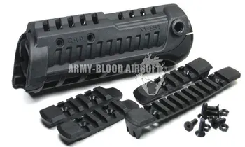 

CAA M4S1 rifle scope mount rail system Handguard with 3 Rail System BK