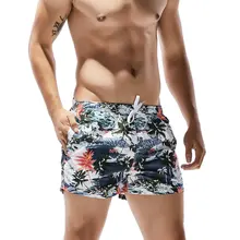 Печатных для мужчин штаны для пляжа и серфинга короткие быстросохнущая одежда заплыва мужские шорты для купания спорт купальник дышащий купальники мА
