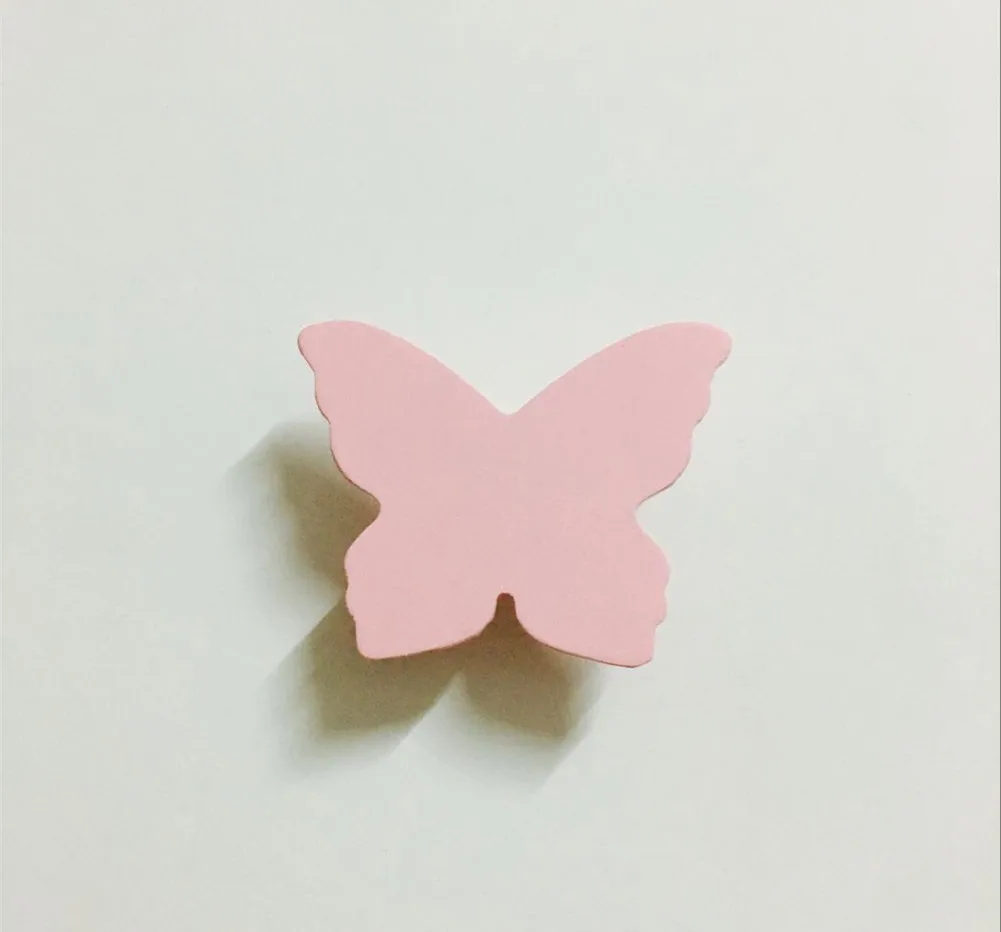 Ins стиль бабочка деревянный крючок для одежды для детей украшение стены комнаты детская комната Экологичная вешалка креативный домашний декор 1 шт - Цвет: Розовый