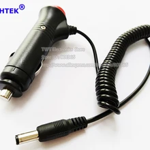 NCHTEK автомобиля 5,5x2,1 мм Мощность автомобиля Зарядное устройство шнур адаптера, DC 5,5*2,1 Мужской к прикуривателю кабель переключатель/ /2 шт