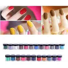 Beauty Girl Hot Charming 23 Colors Velvet Flocking Powder for Velvet Manicure Nail Art Polish Tips Dec.13