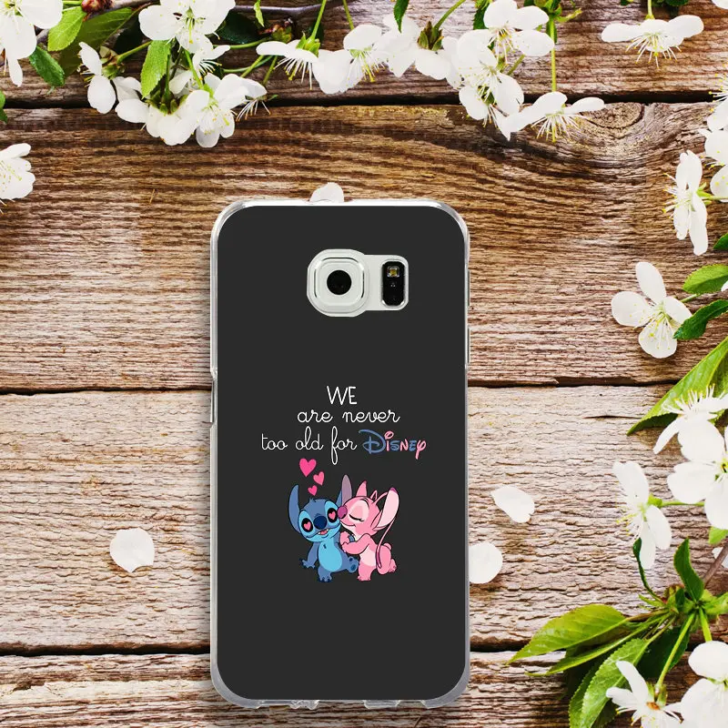 Сотовый Чехол для телефона Лило и Стич Ohana Sweety Stitch для samsung Galaxy Note 3 4 5 8 S3 S4 S5 Mini S6 S7 S8 S9 S10 Lite Edge Plus - Цвет: Pictute 5