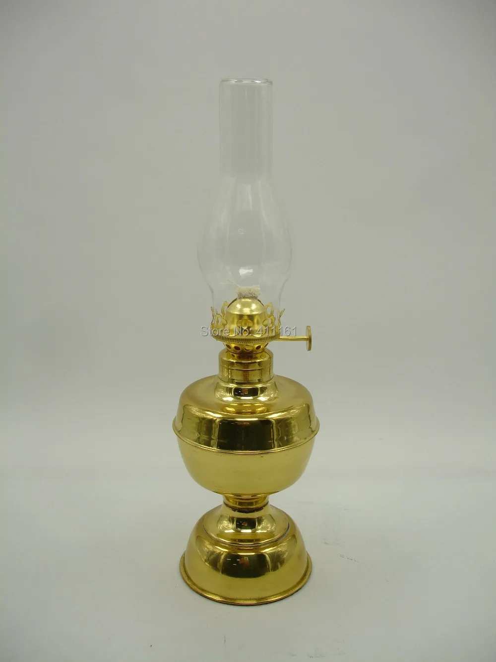 Deluxe Brass Evening Lamp Antique brass oil lamp lighting lantern