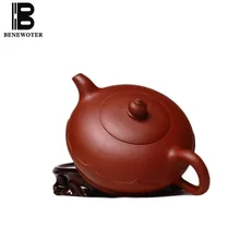 270cc Исин Фиолетовый Глиняный Чайник сырой руды Цин-шуй грязи Zisha Чайник Чайная посуда ручной работы искусство черный чай Tieguanyin чайники подарки на день рождения
