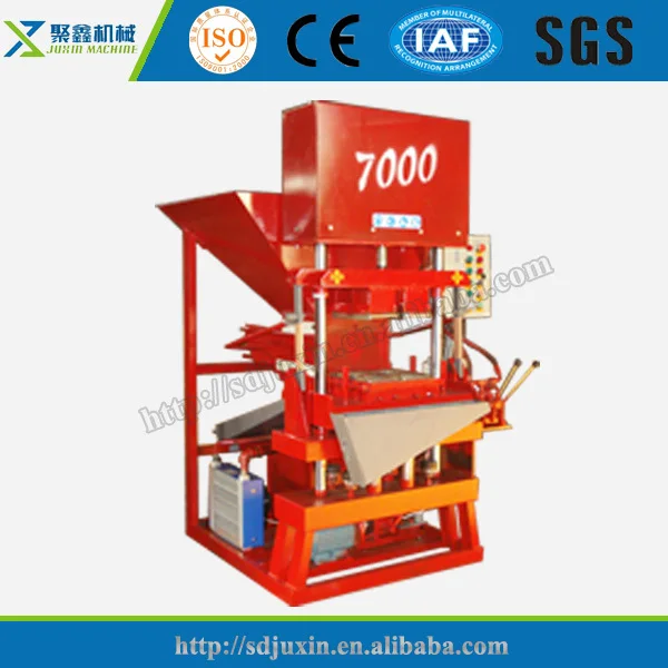 eco master 7000 hydraform interlocking brick making machine / brick