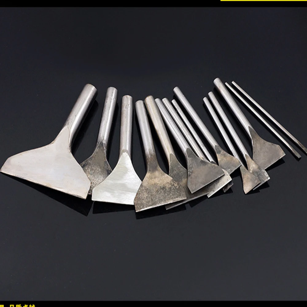 

7pcs/set Leather Craft Tool Slot Punches Flat Tip Straight Punch Hollow Cutter DIY Hand Work Leather Tool 5/10/15/20/25/30/35mm
