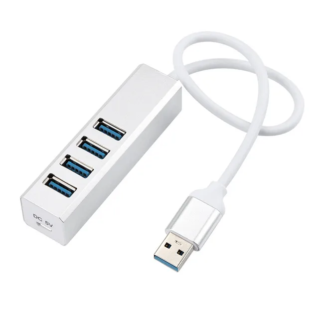 Cheap Advanced 2018 Computer Accessories New USB 3.0 4-Port Multi HUB Splitter Aluminum Adapter High Speed For PC Laptop Cheap Advanced 2018 Computer Accessories New USB 3.0 4-Port Multi HUB Splitter Aluminum Adapter High Speed For PC Laptop