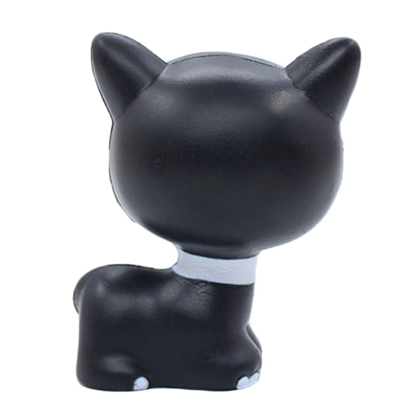 Kawaii Black Kitty Cat Squishy имитационный хлеб ароматизированные игрушки для снятия стресса