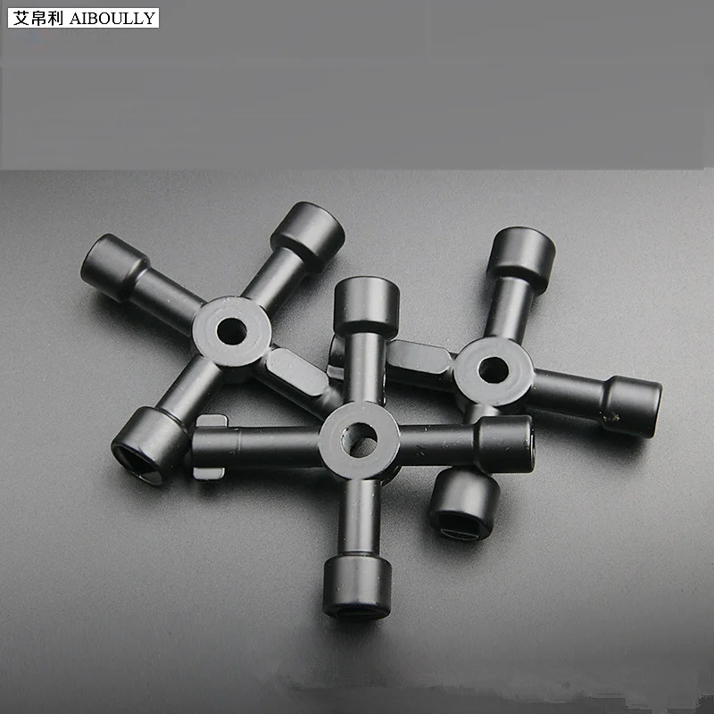 AIBOULLY Triangle key wrench multi-function wrench tool triangular electric control cabinet train elevator water meter valve key AIBOULLY Triangle key wrench multi-function wrench tool triangular electric control cabinet train elevator water meter valve key