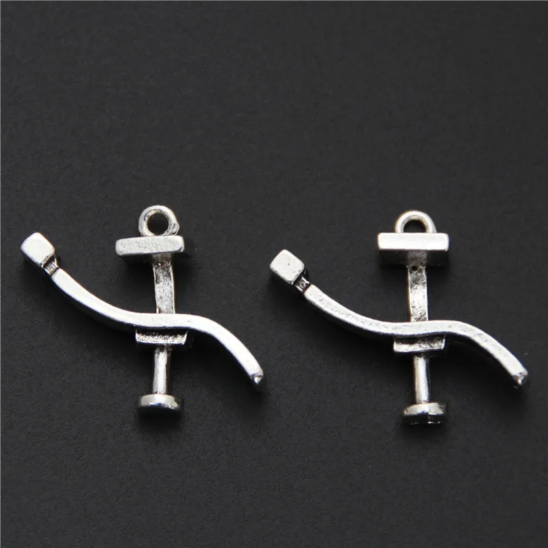 8pcs Antique Silver Dentists Bed Treatment Chair Diy Bracelet Necklace A671 8pcs Antique Silver Dentists Bed Treatment Chair Diy Bracelet Necklace A671