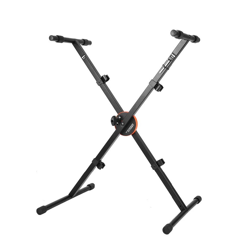 Neewer reg X Style Heavy Duty Folding Keyboard Stand with Height Control Lock and Non slip