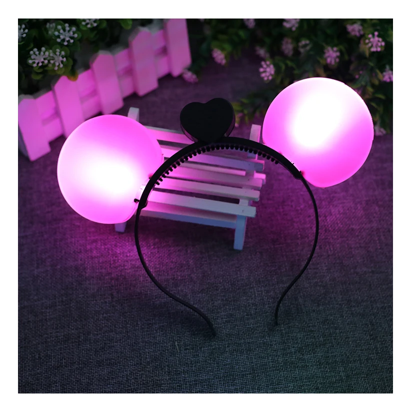 new 12 piece hot sale lit mickey minnie headdress with sparkling ribbon christmas concert party props in glow party supplies from home garden on - Lit Minnie new 12 piece hot sale lit mickey minnie headdress with sparkling ribbon christmas concert party props in glow party supplies from home garden on - Lit Minnie