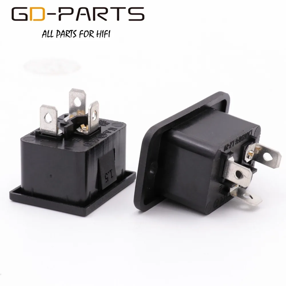 GD-PARTS IEC320 C19 C20 AC Разъем питания Сетевой AC Электрический разъем питания AC250V 16A CCC CE