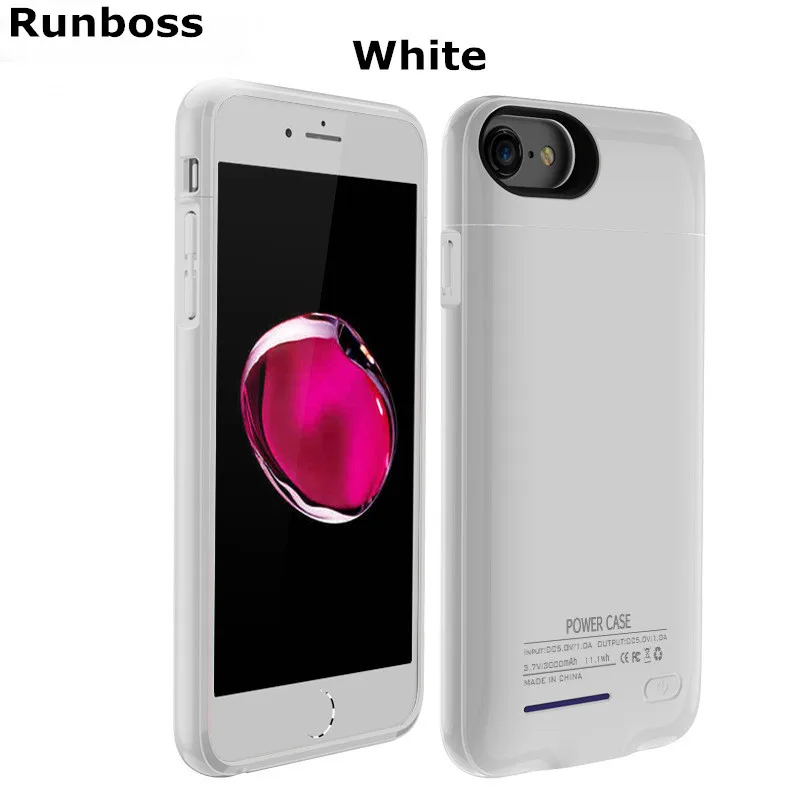 

Runboss Magnetic Patch Case for iPhone 7 plus 5.5inch Power Bank Case 4200mAh Battery Charger Case for iPhone 6s plus