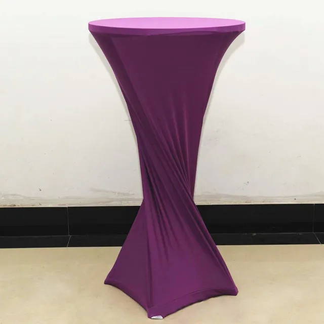 10pcs Stretch Lycra Bar Table Cloths Elastic Spandex Tail 10pcs Stretch Lycra Bar Table Cloths Elastic Spandex Tail Covers Bistro Linens Wedding Event