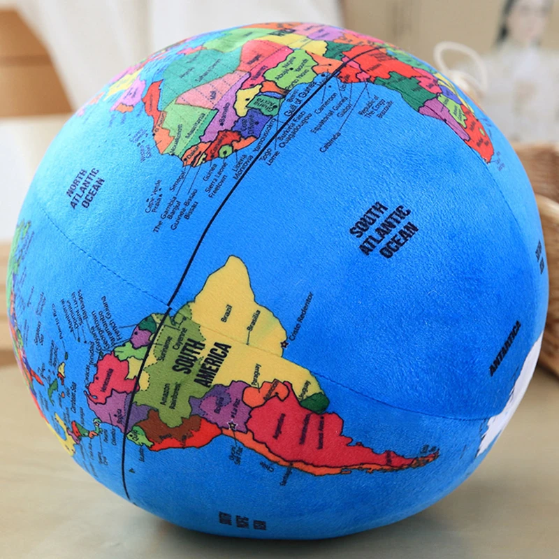 MIAOOWA 1PC High Quality 24CM Simulation Education Earth Plush Doll Baby Brain Development Toy Children Kid Girl Birthday Gift