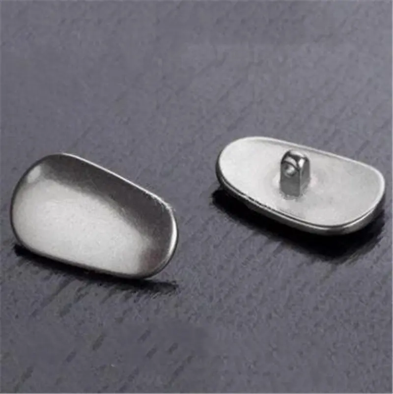 

100Pair Titanium Ultralight Comfortable Eyeglass Sunglass Glasses Nose Pads Parts
