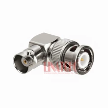 50 Ом латунный BNC штекер BNC Женский 90 градусов прямоугольный разъем conventor