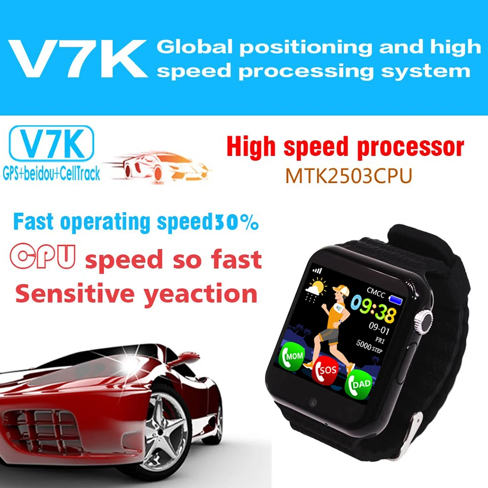 V7K, детские GPS часы, трекер, для детей, безопасность, защита от потери жизни, водонепроницаемые Смарт-часы с камерой SOS PK Q90 Q50 Q60 Q528 DZ09 DF33