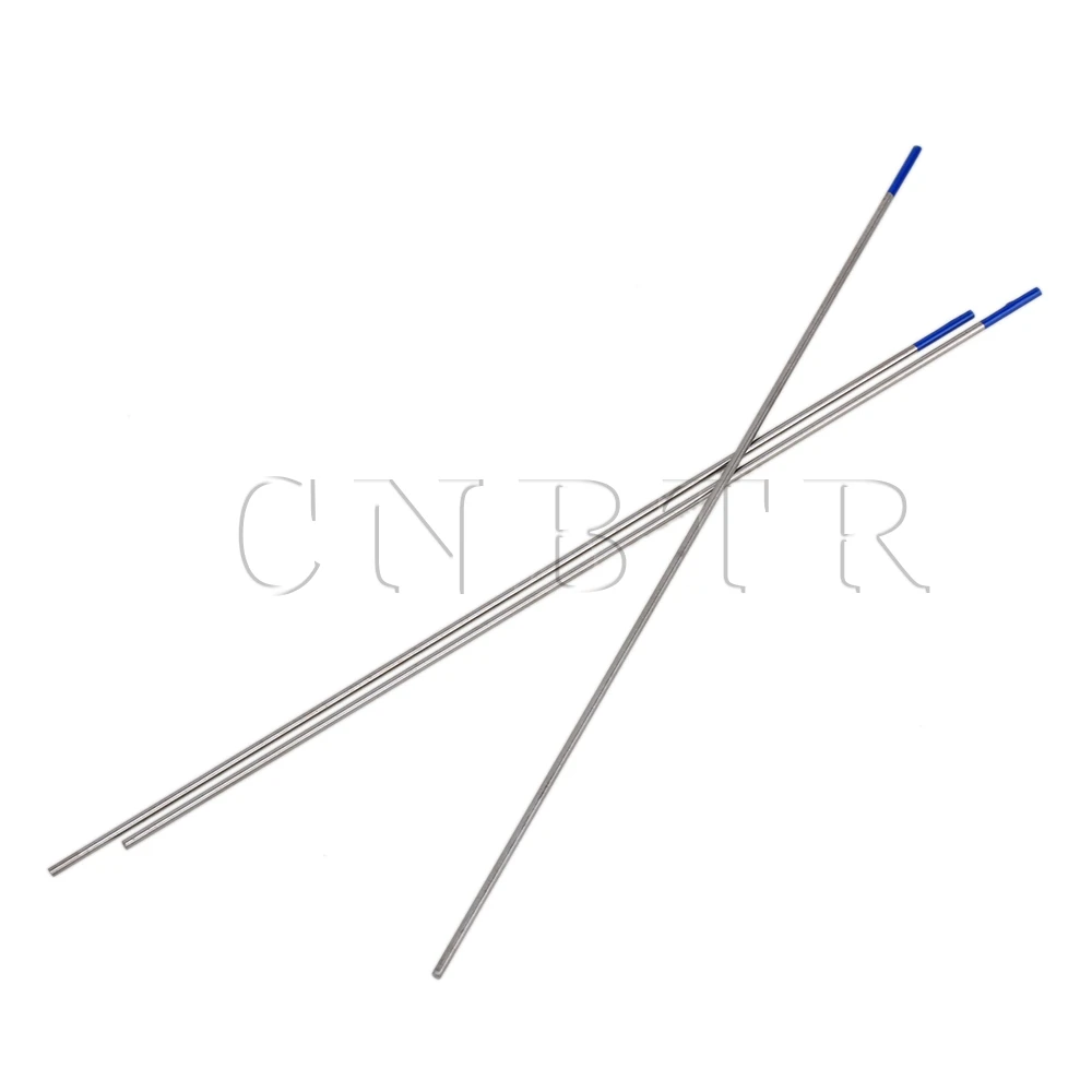 CNBTR 10 шт. 2% lanthanated WL20 синий wig-сварочная Вольфрам электрода 1.6x175 мм
